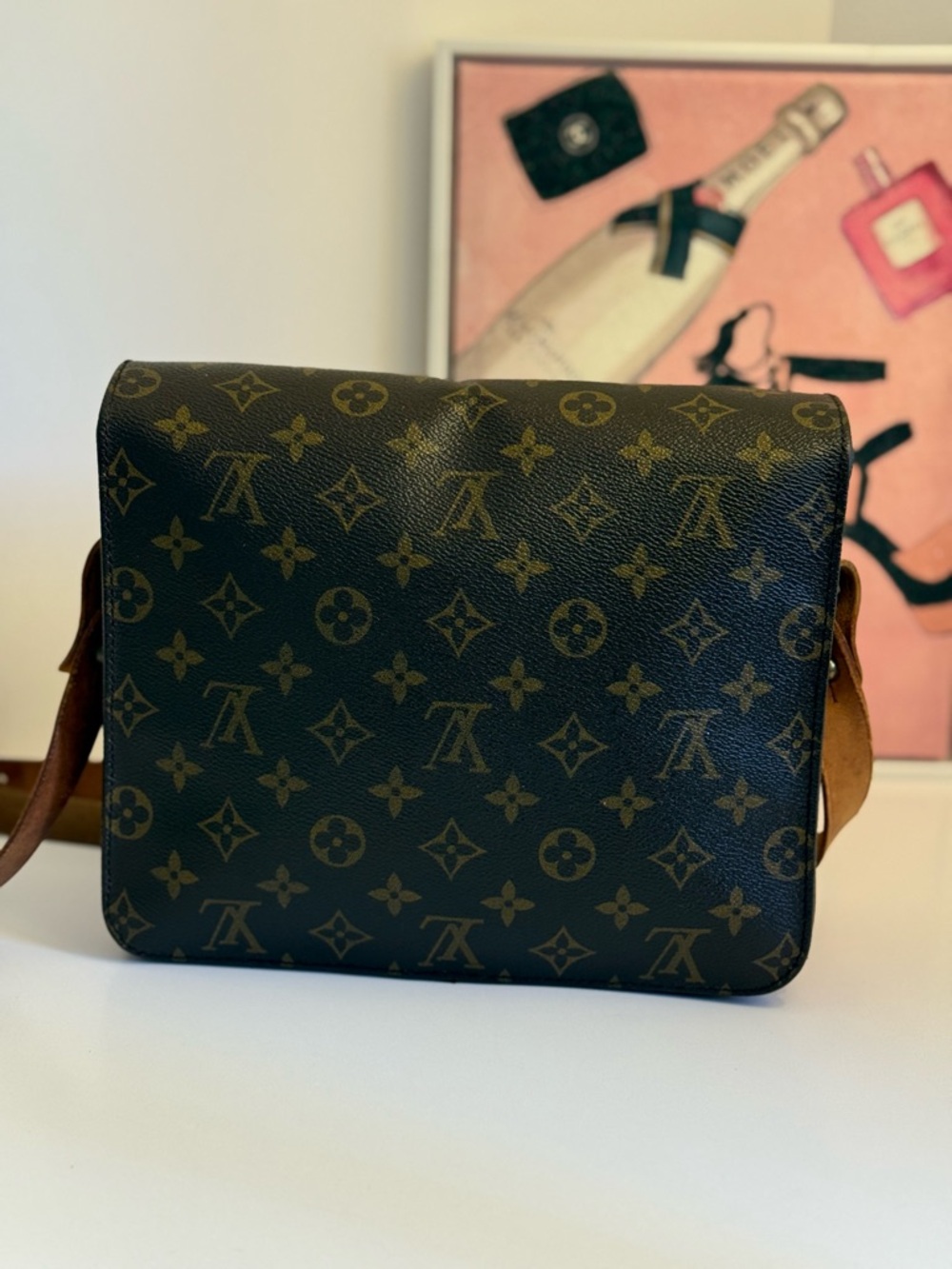 Louis Vuitton Cartouchiere MM  Monogram Crossbody Bag 🌟 - Picture 5 of 15